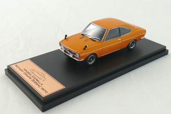 Japan Collection Mazda Capella Rotary Coupe 1970 Oranje - 1:43